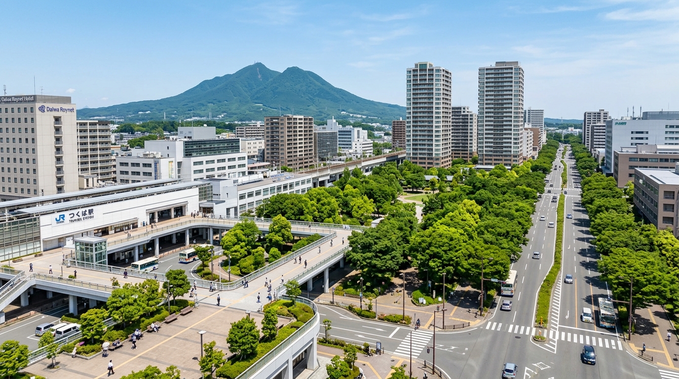 茨城縣筑波市的意象