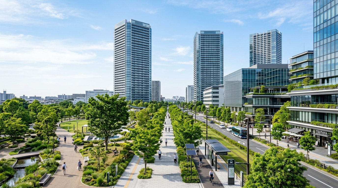 千葉縣柏市意象圖