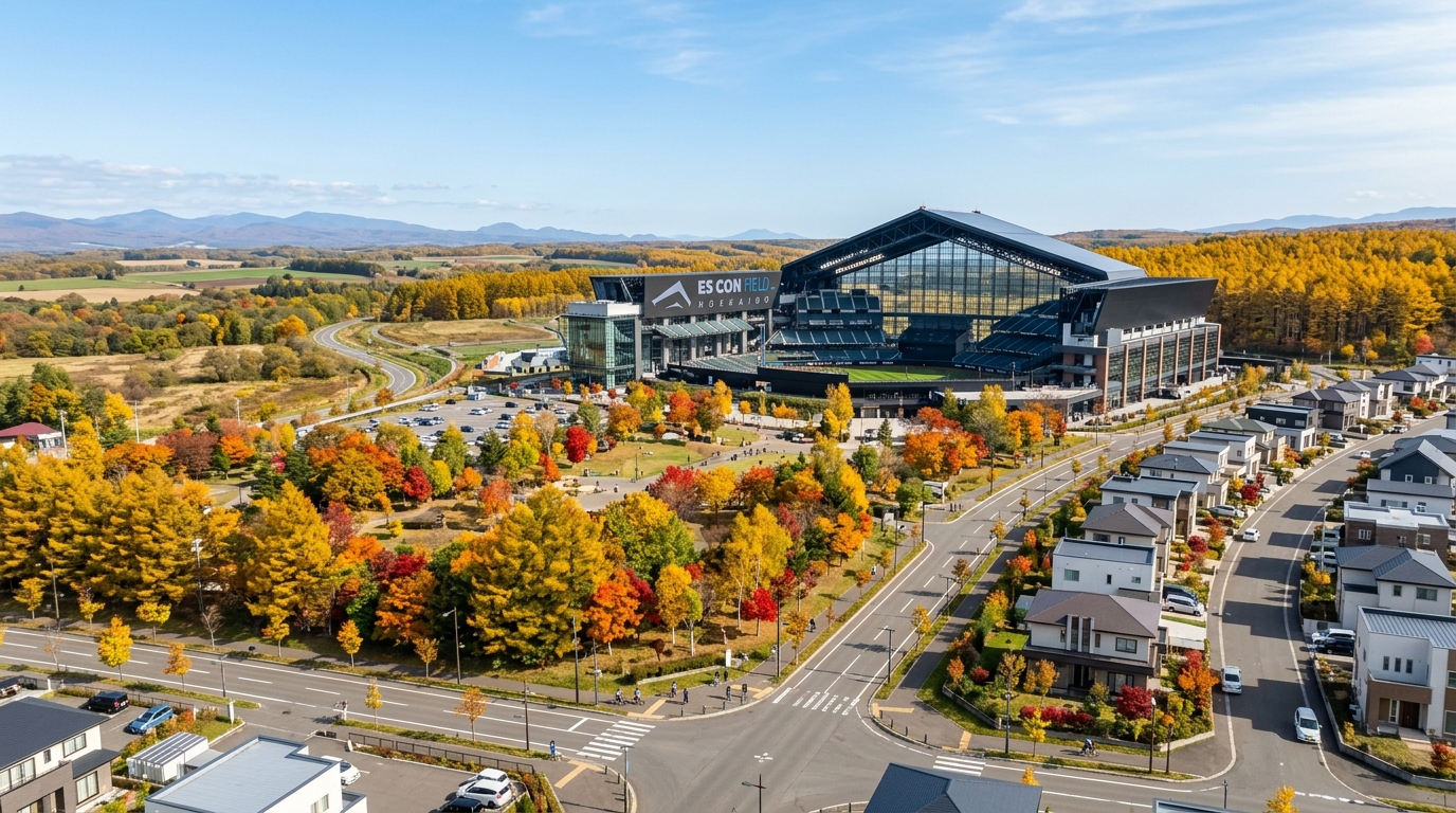 北海道北广岛市意向图